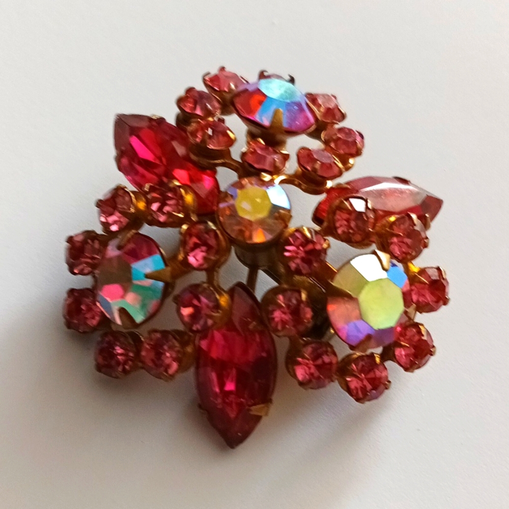 Rhinestone Vintage Brooch